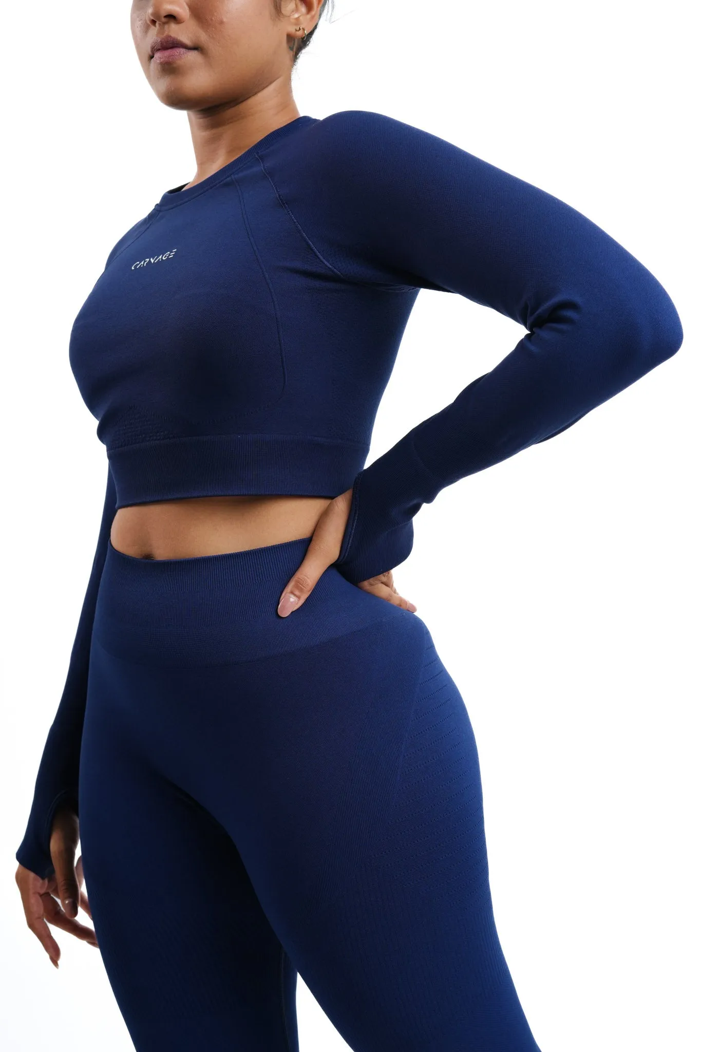 365 Seamless Long Sleeve Crop