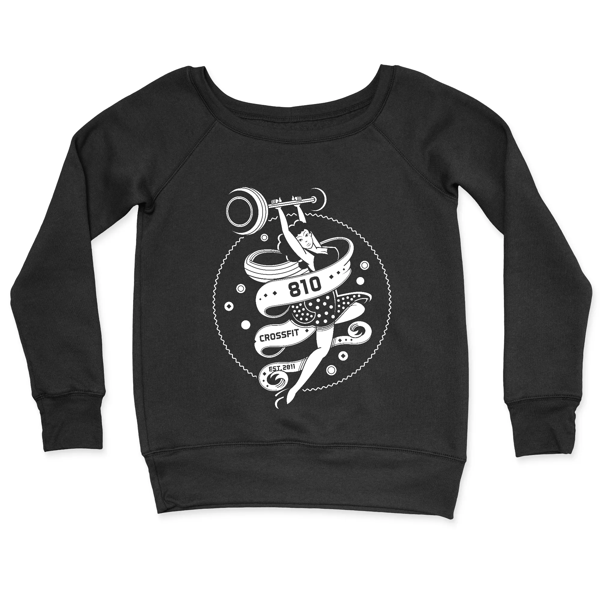 810 CrossFit Barbell Womens - CrewNeck