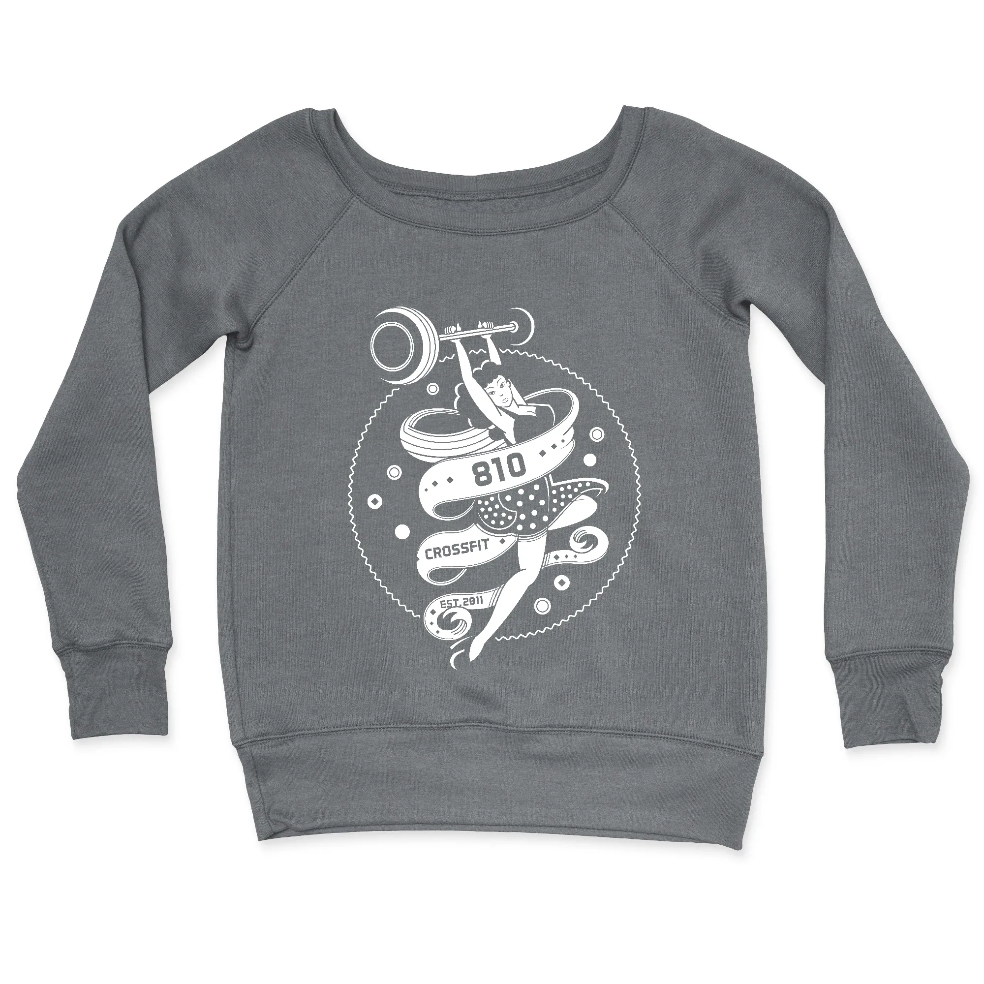 810 CrossFit Barbell Womens - CrewNeck