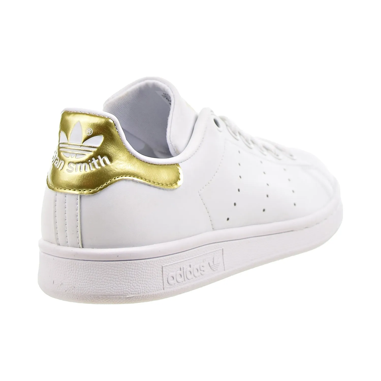 Adidas Stan Smith Women's Shoes Cloud White-Gold Metallic