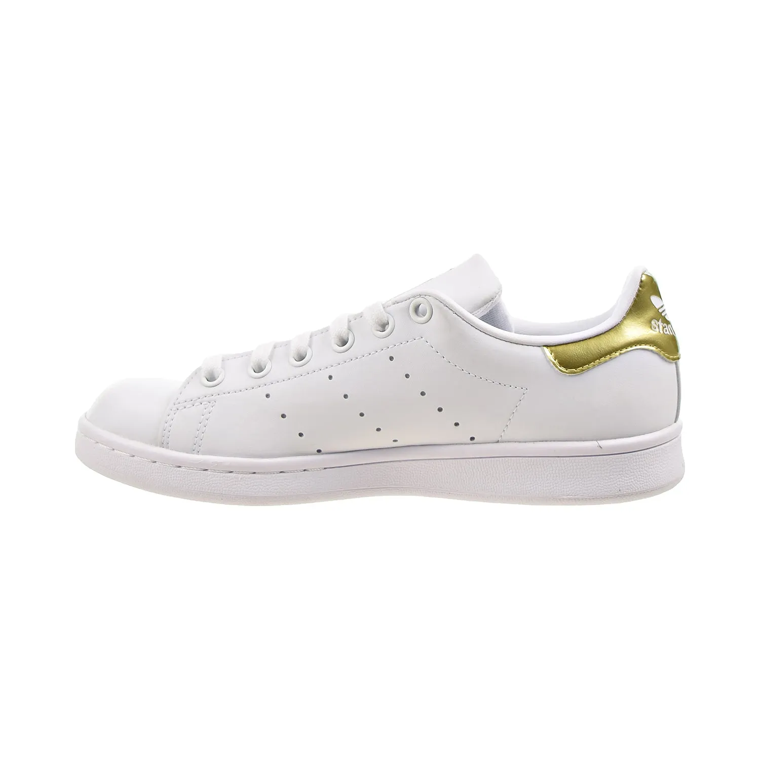 Adidas Stan Smith Women's Shoes Cloud White-Gold Metallic