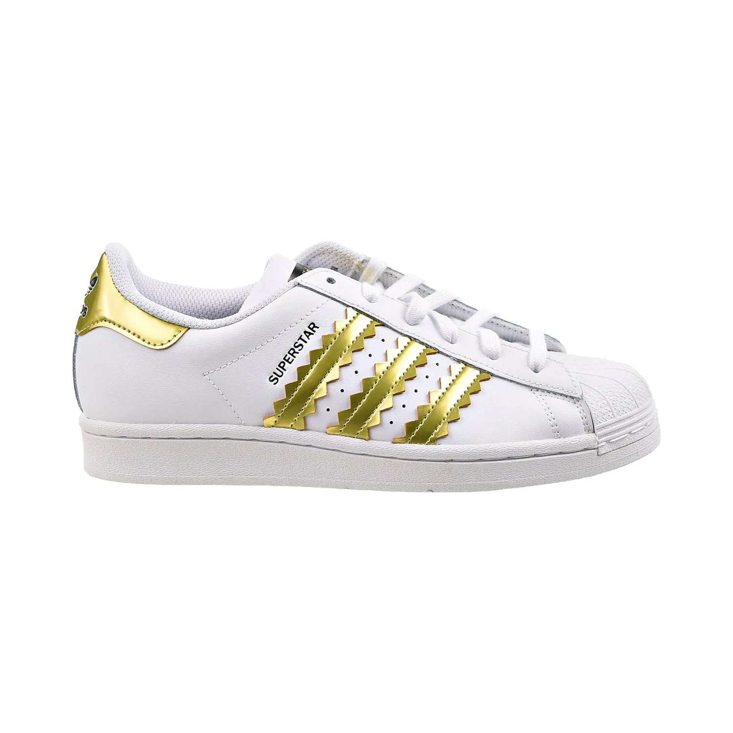 Adidas Superstar Women's Shoes Cloud White-Matte Gold-Core Black