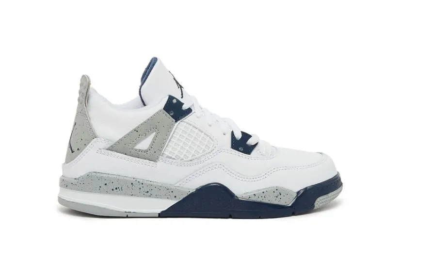 Air Jordan 4 Retro Midnight Navy (PS) KIDS