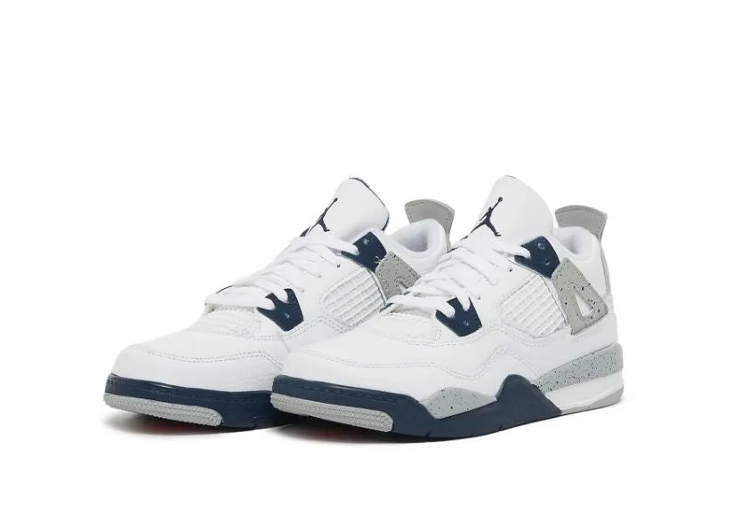 Air Jordan 4 Retro Midnight Navy (PS) KIDS