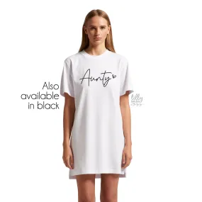 Aunty Oversized T-Shirt Dress