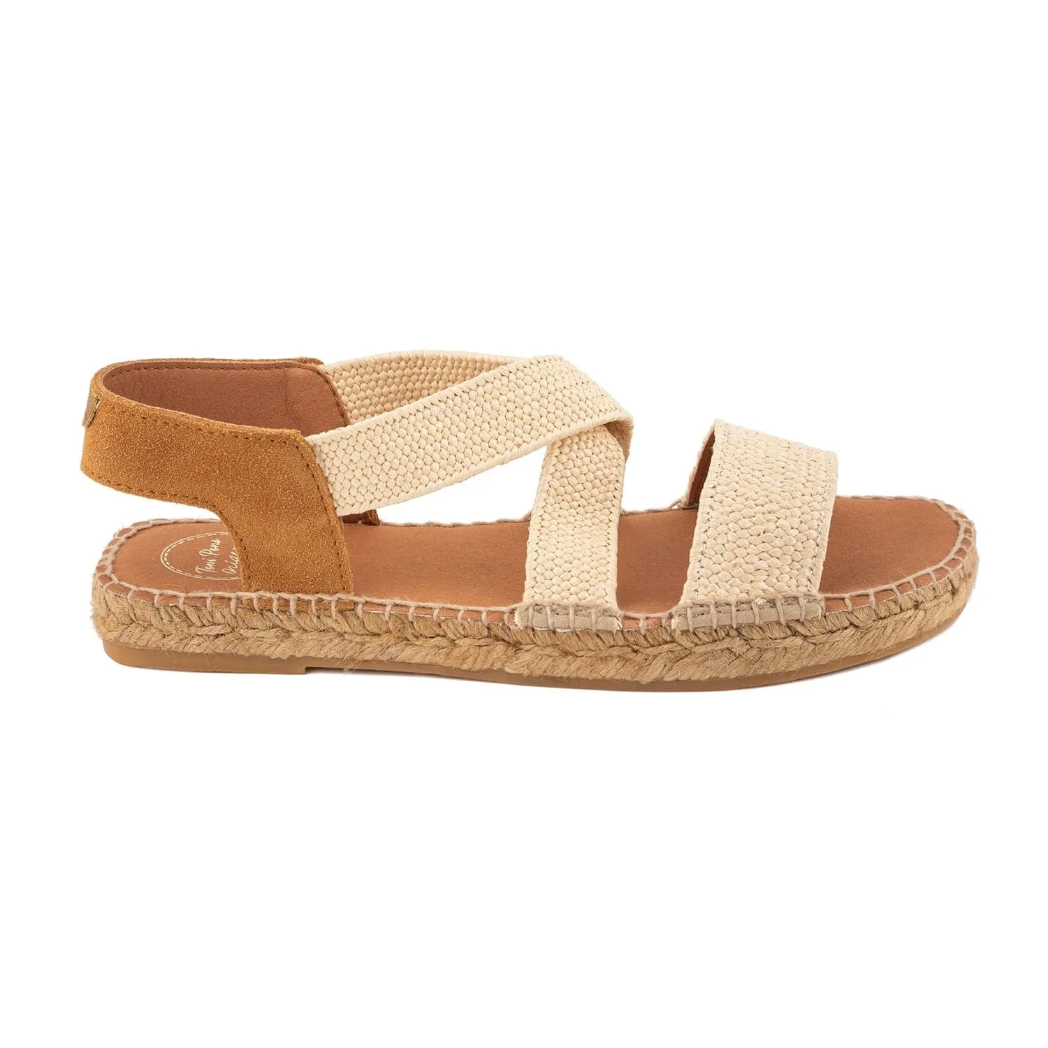 Basic Cotton Wedge Espadrille for Women - Jody-SP