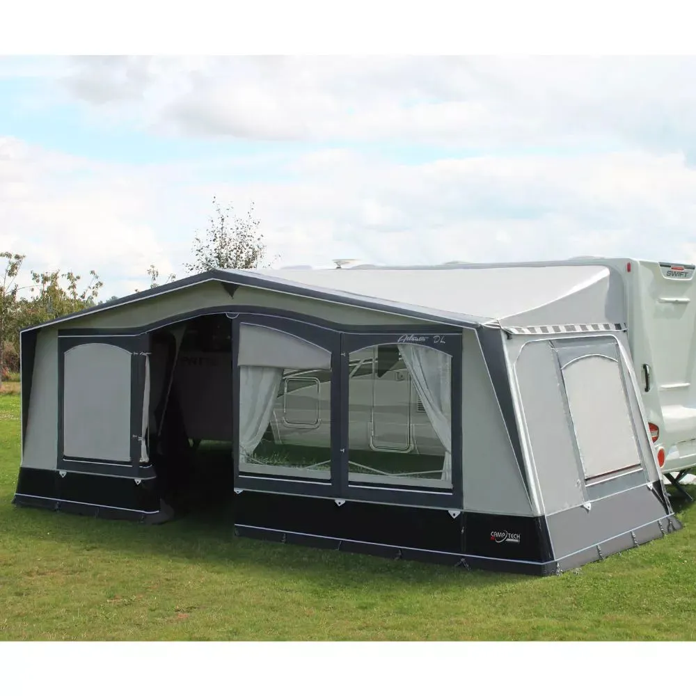 Camptech Atlantis DL Seasonal Traditional Full Caravan Awning   Free Storm Straps (2024)