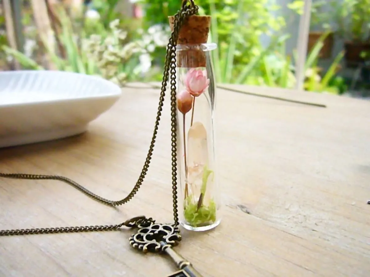 Champagne Quartz Necklace