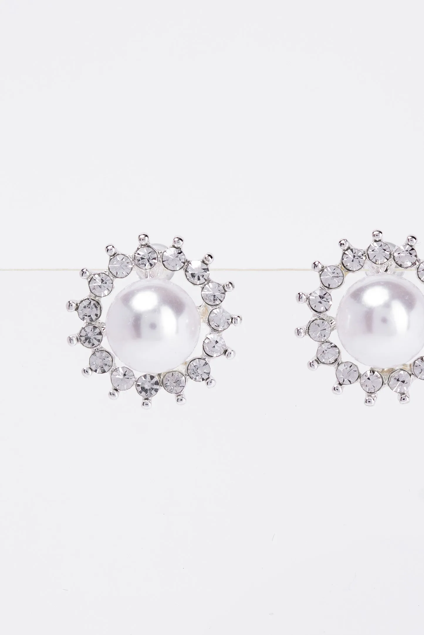 Christa Stone Flower Daisy Stud Post Earring