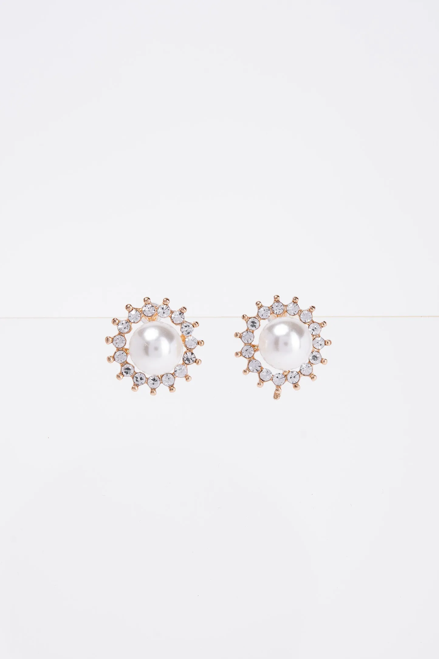 Christa Stone Flower Daisy Stud Post Earring