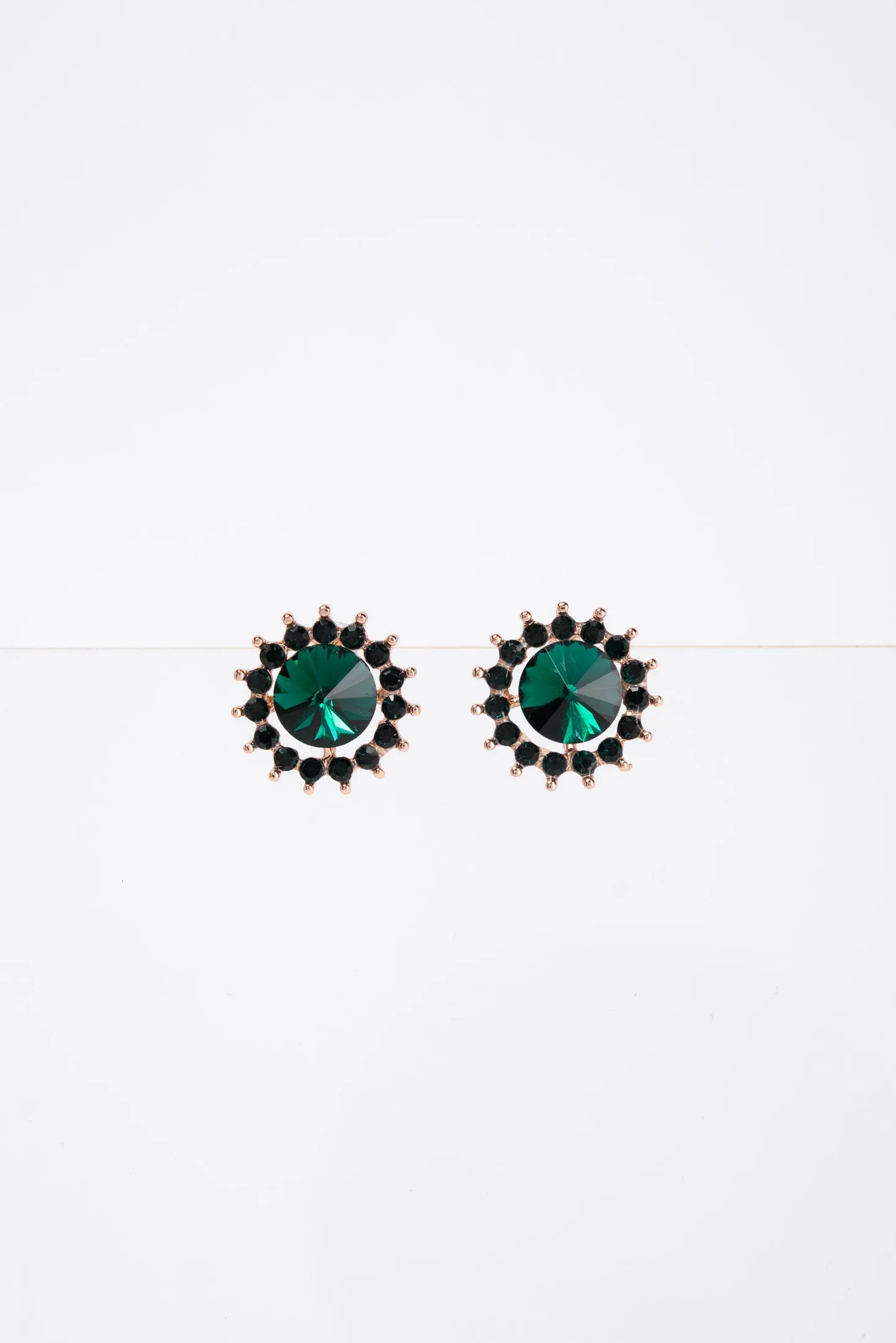 Christa Stone Flower Daisy Stud Post Earring