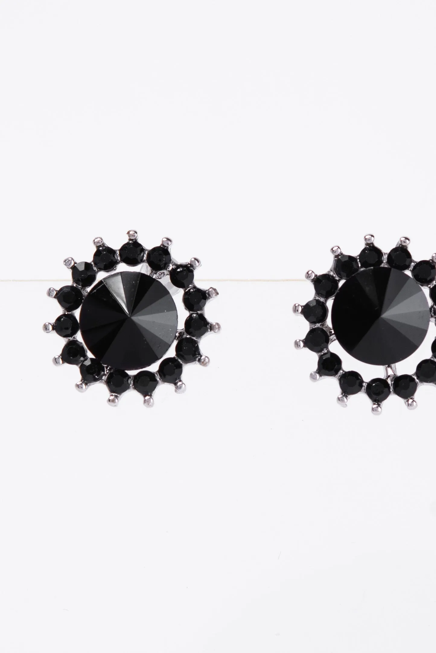 Christa Stone Flower Daisy Stud Post Earring