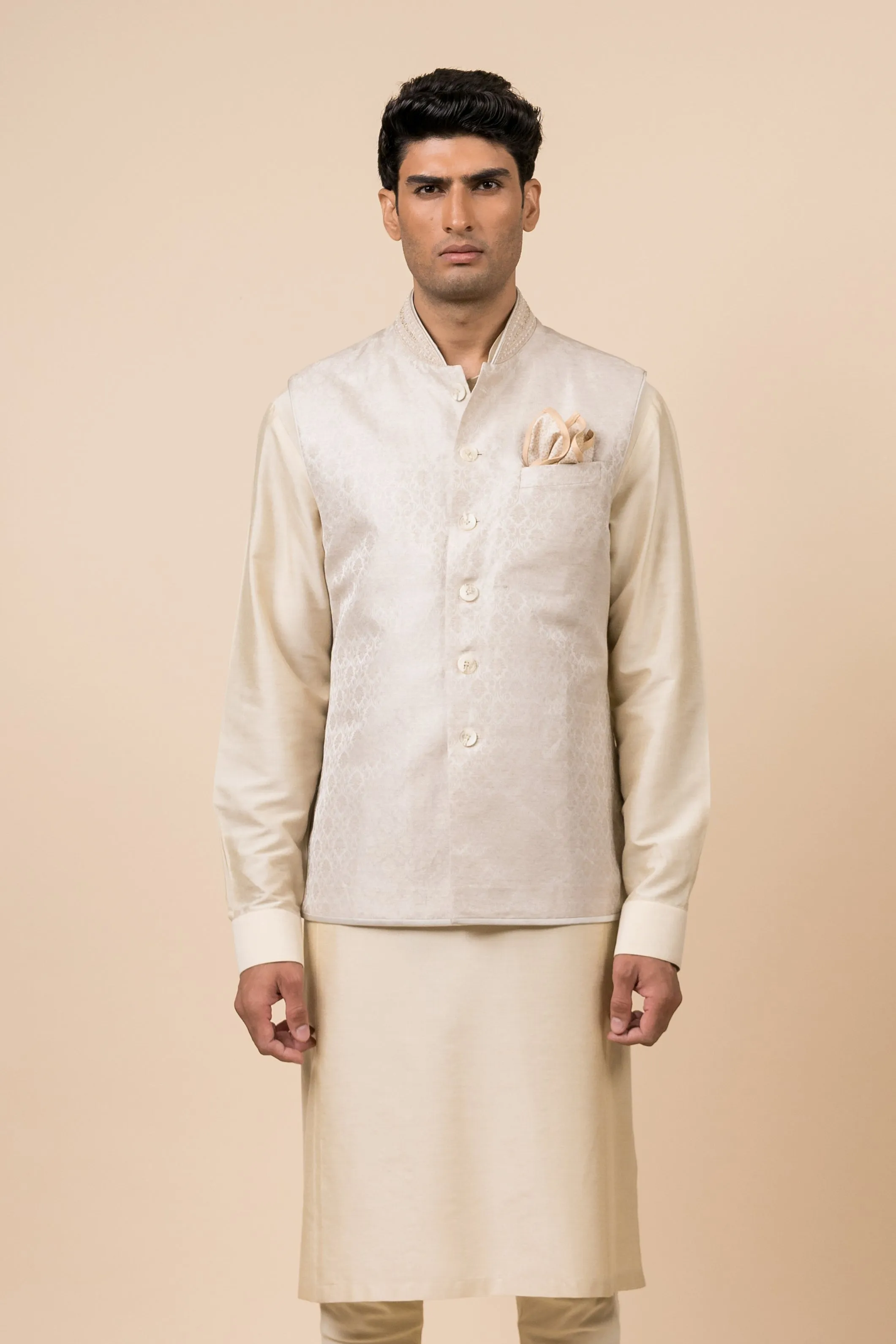 Classic Brocade Single Bundi