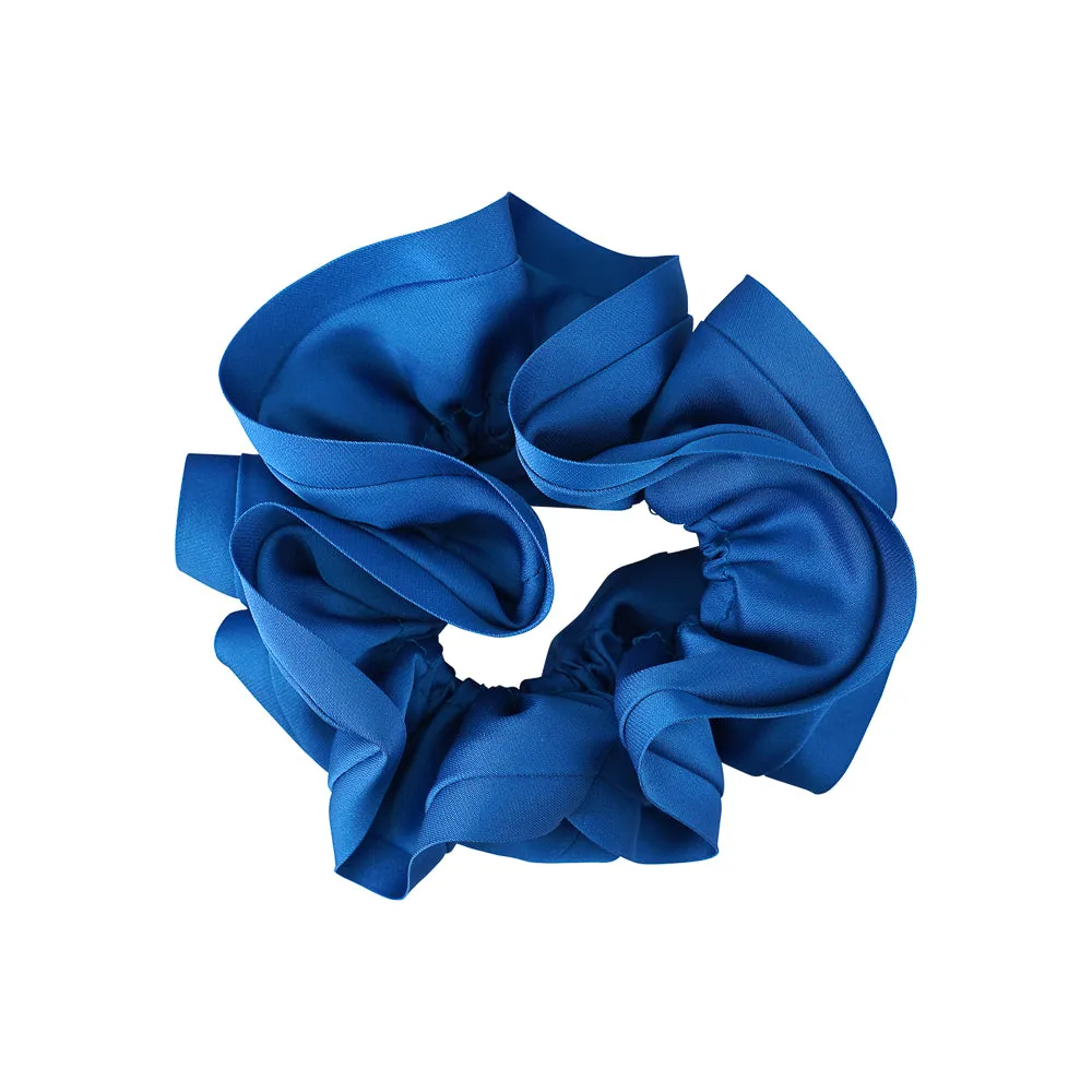 CLASSIC SATIN TRIM SCRUNCHIES .