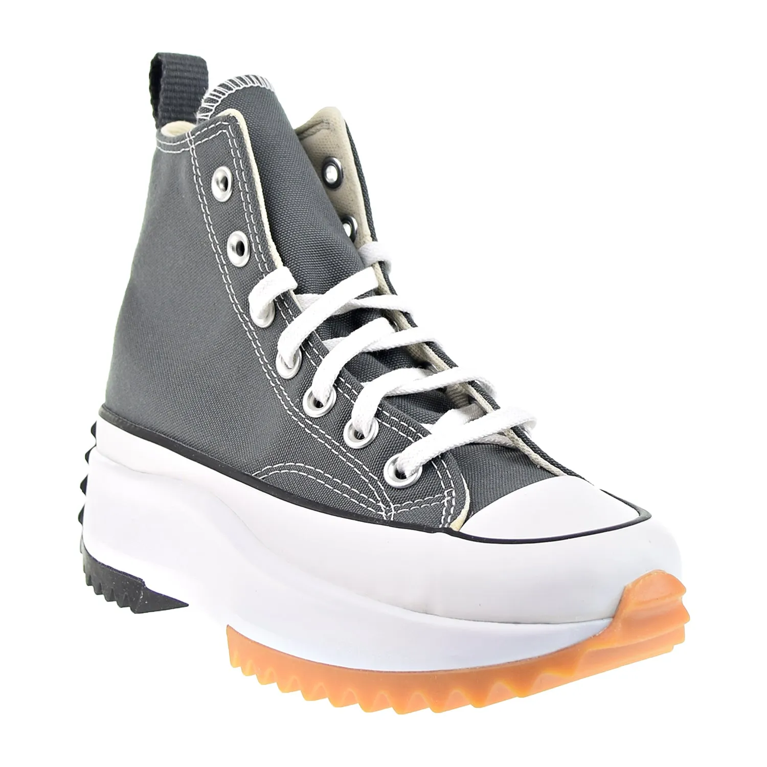 Converse Run Star Hike Platform Men's Shoes Grey-White