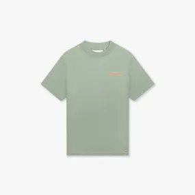 CROYEZ FAMILY OWNED BUSINESS T-SHIRT - GREEN/ORANGE