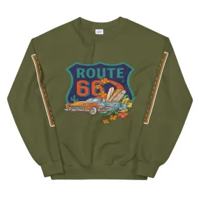 Cruisin Route 66 Unisex Sweatshirt