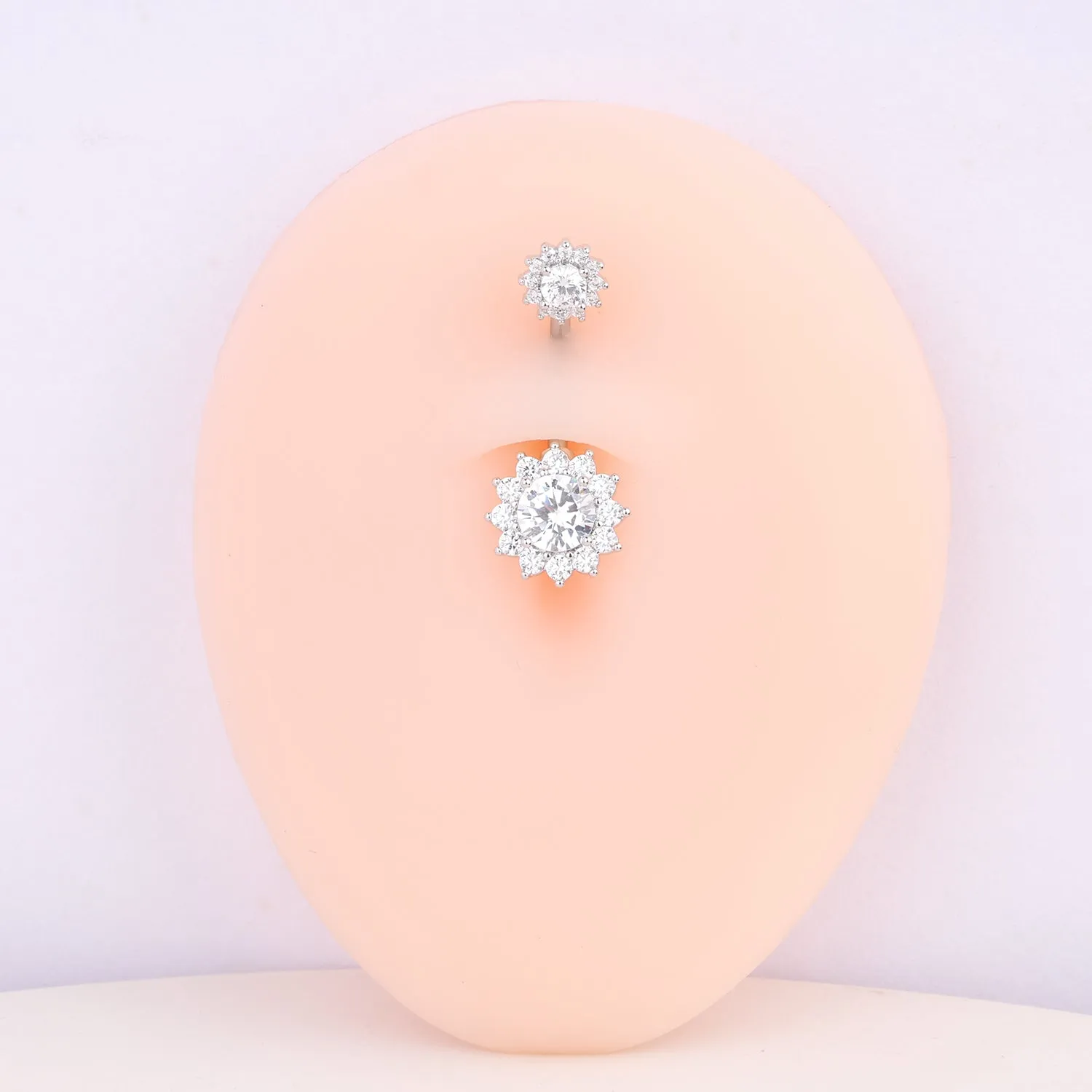 Dazzling Sun Flower Belly Ring