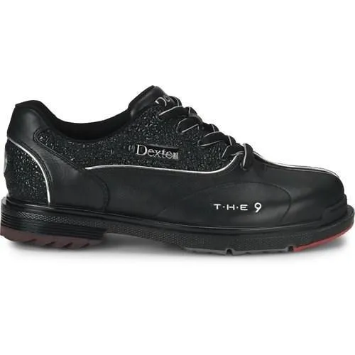 Dexter Mens THE 9 Jeweled Bowling Shoes Black