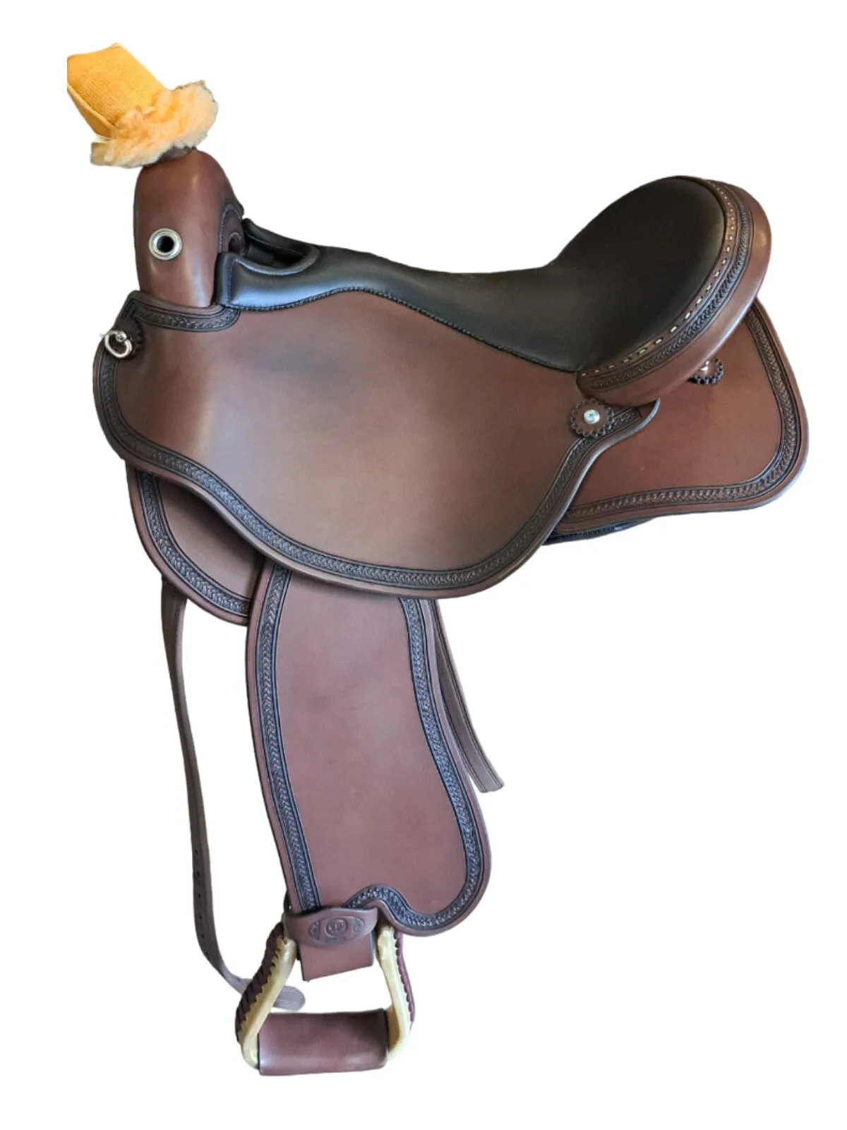 DP Saddlery Quantum Short & Light Western 7667(WD)