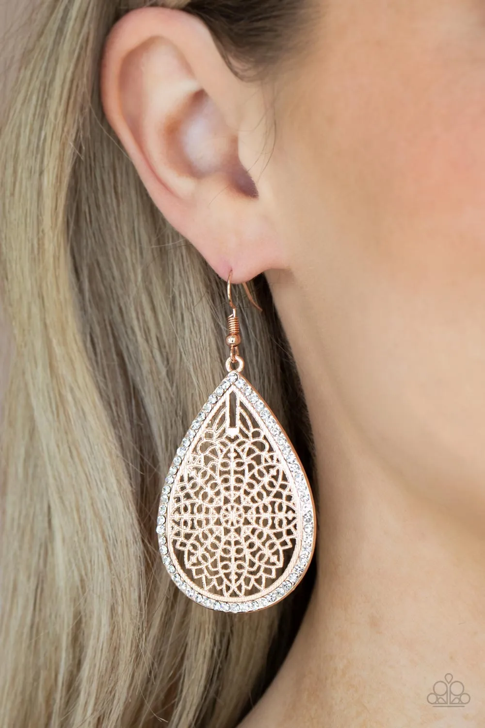 Fleur de Fantasy - Rose Gold Earring