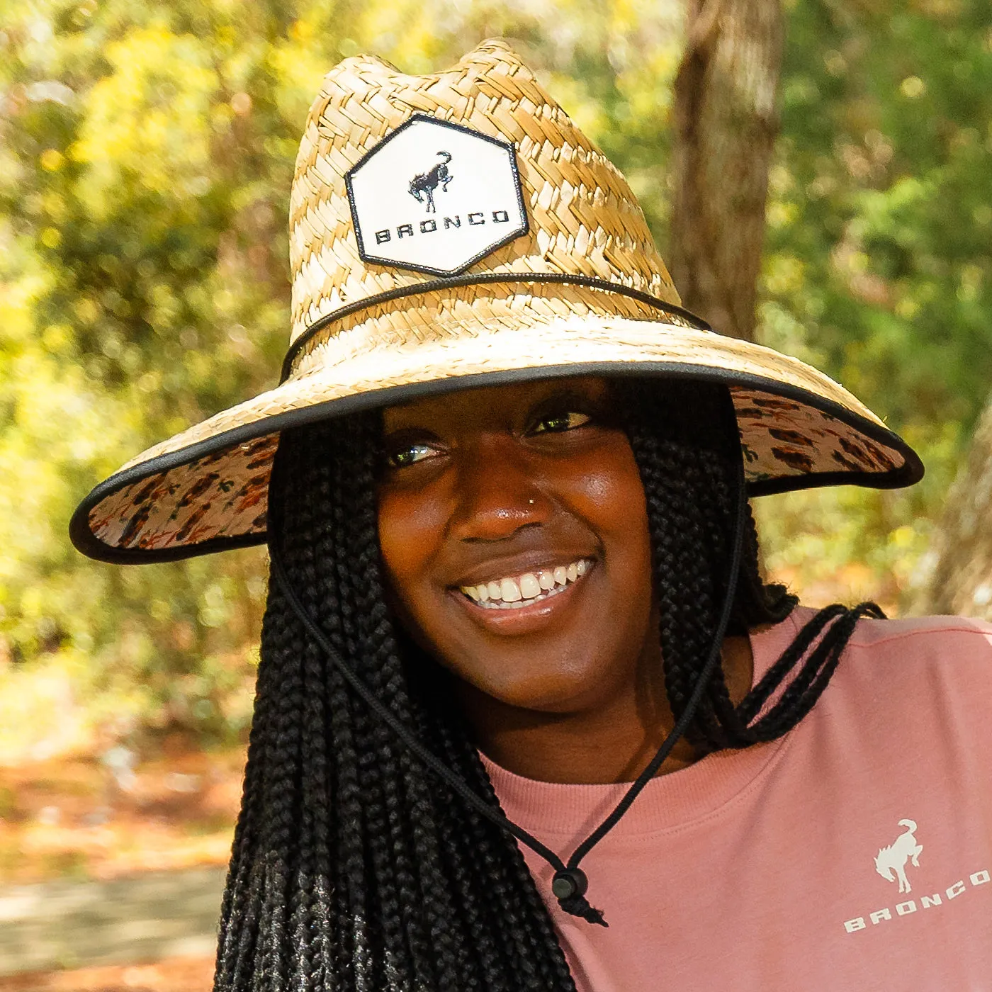 Ford Bronco Desert Wide-Brim Straw Hat