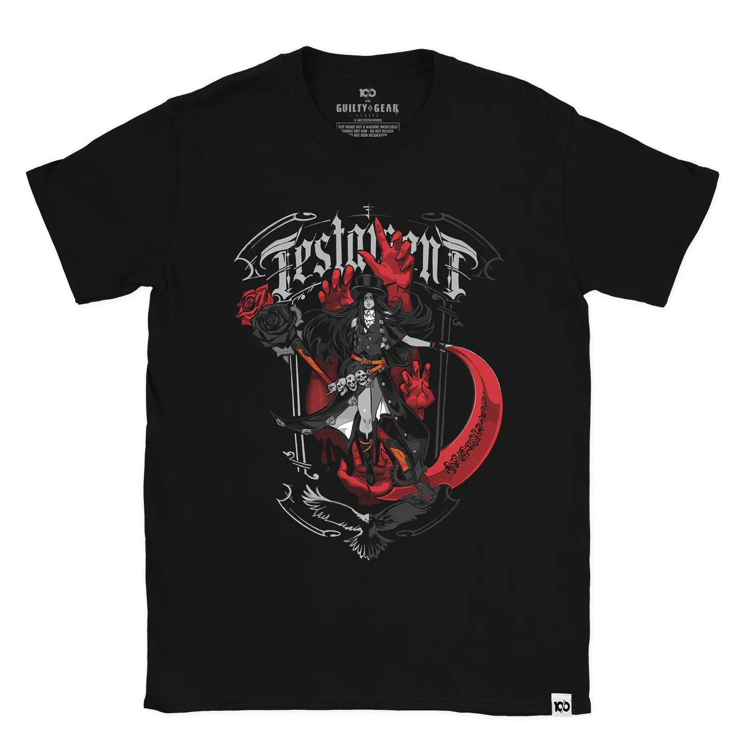 GUILTY GEAR - 'Testament' T-Shirt - Black