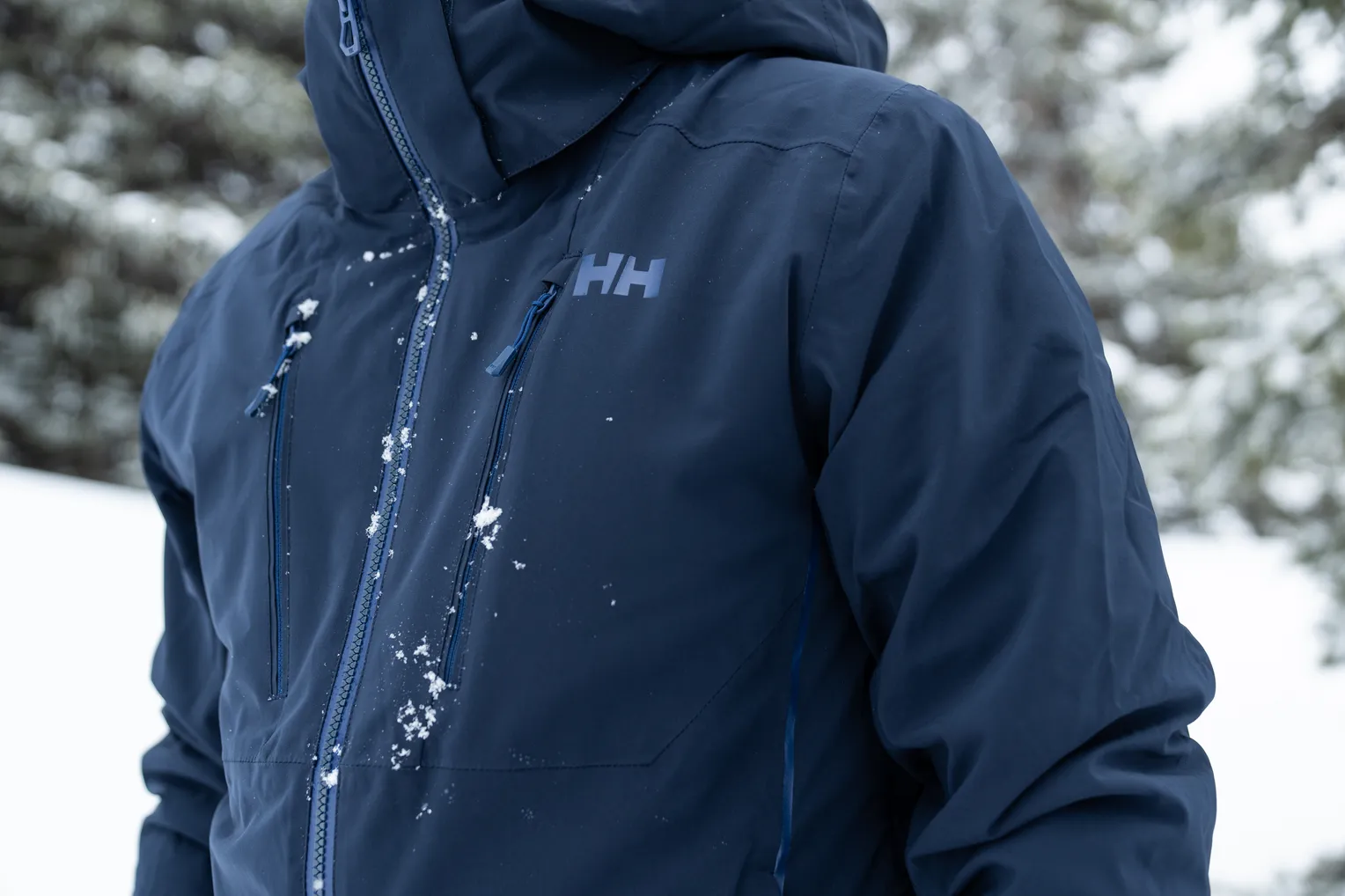 Helly Hansen Men's Alpha 4.0 Insulated Waterproof Ski Jacket (Navy)