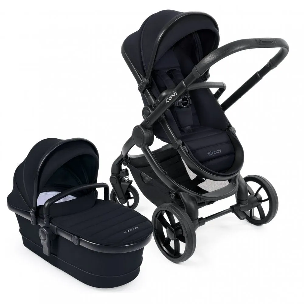 iCandy Peach 7 Cocoon Travel System Bundle - Jet / Black Edition