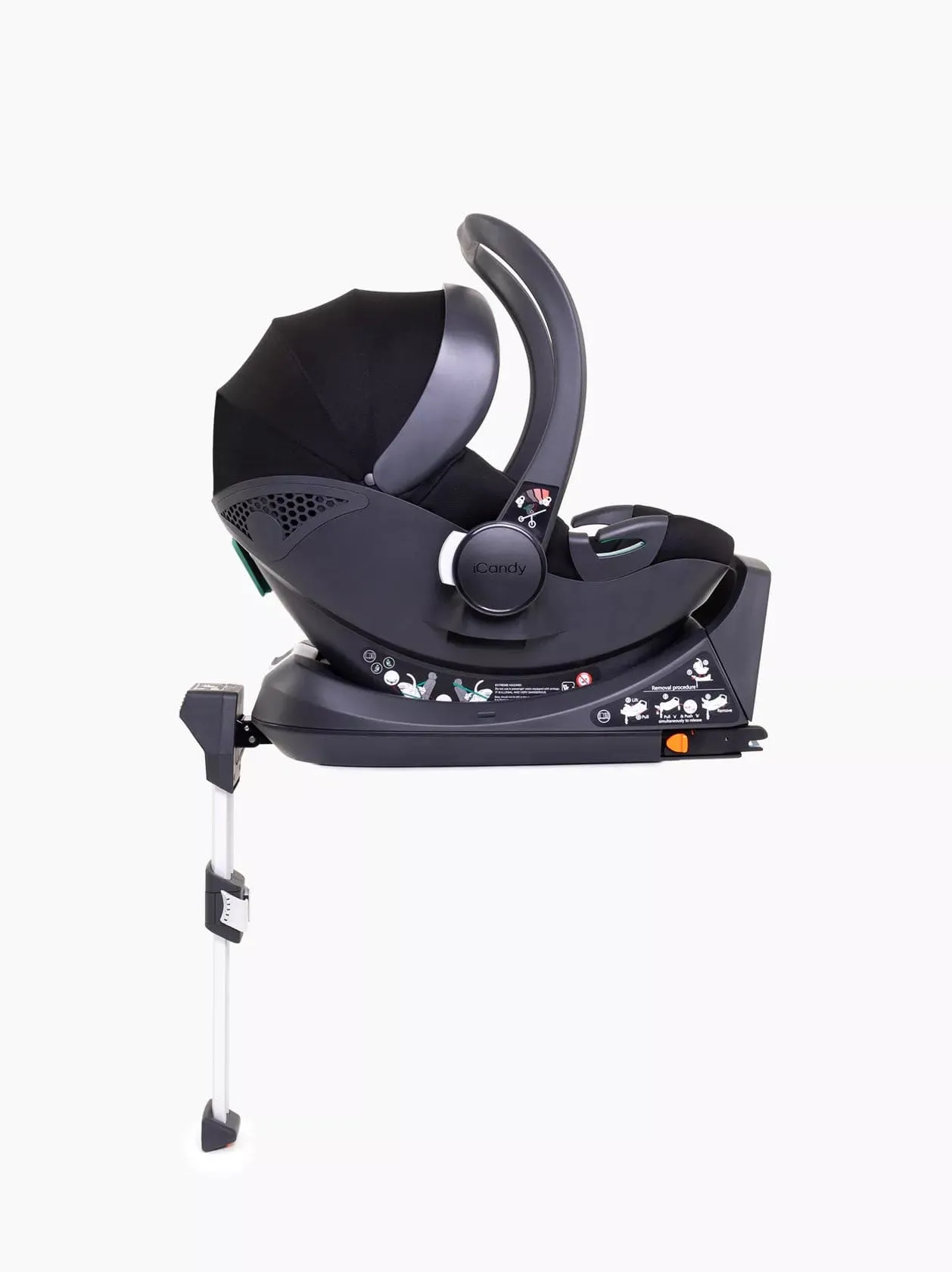 iCandy Peach 7 Cocoon Travel System Bundle - Jet / Black Edition