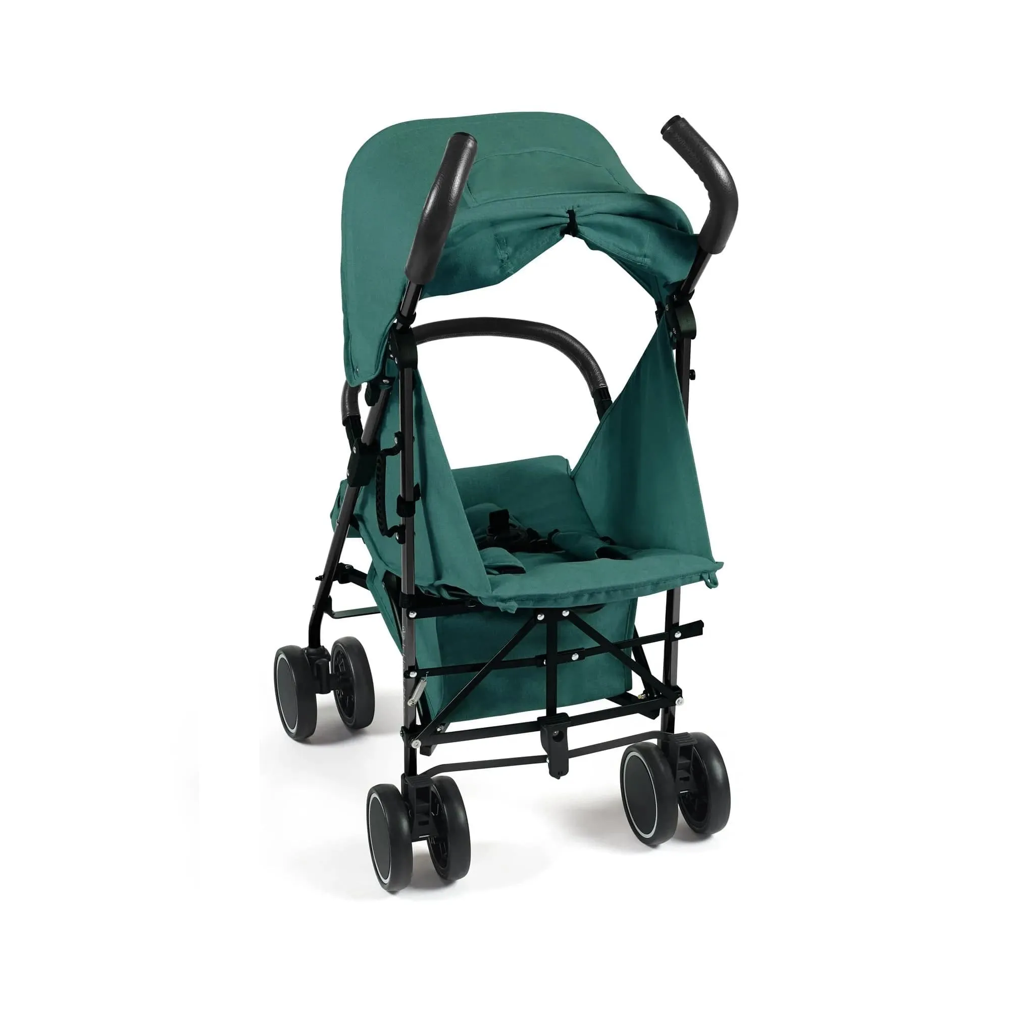 Ickle Bubba Discovery Stroller, Prime Bundle - Matt Black / Teal / Black