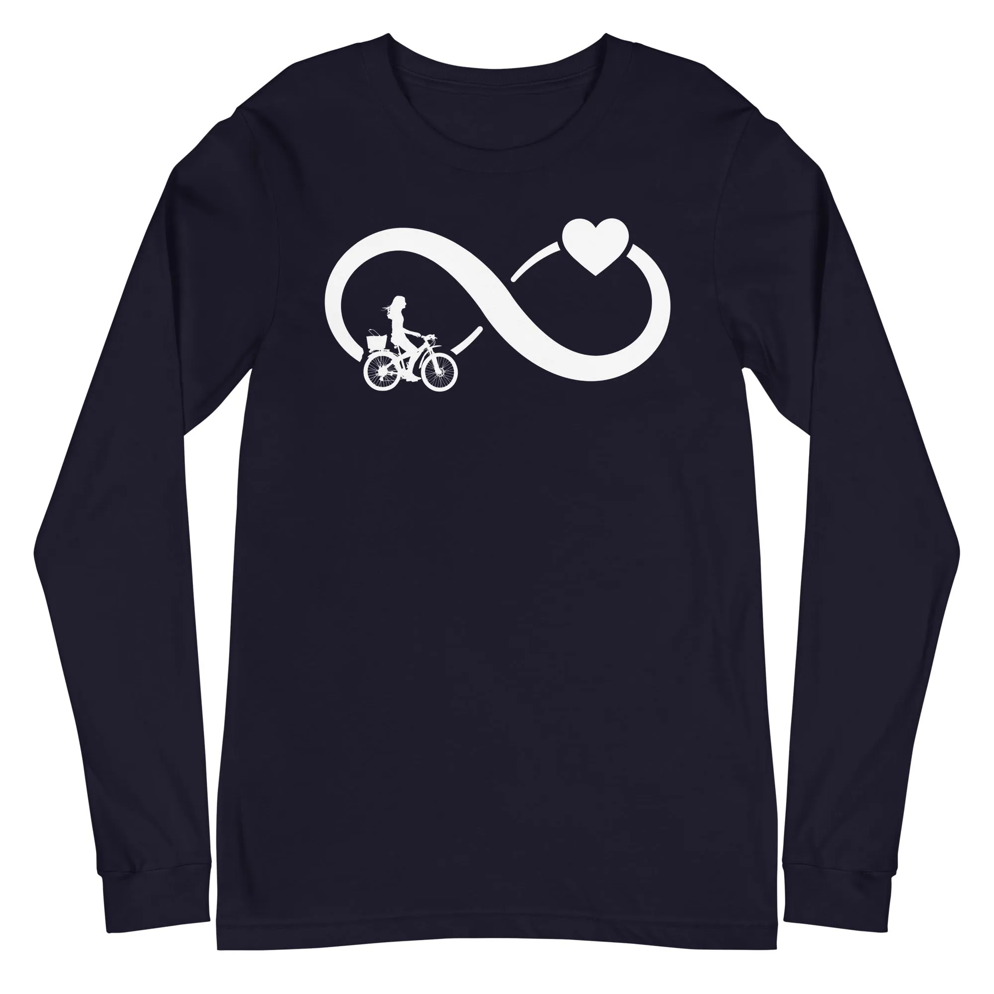 Infinity Heart and Cycling 2 - Longsleeve (Unisex)