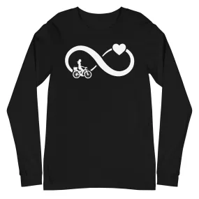 Infinity Heart and Cycling 2 - Longsleeve (Unisex)