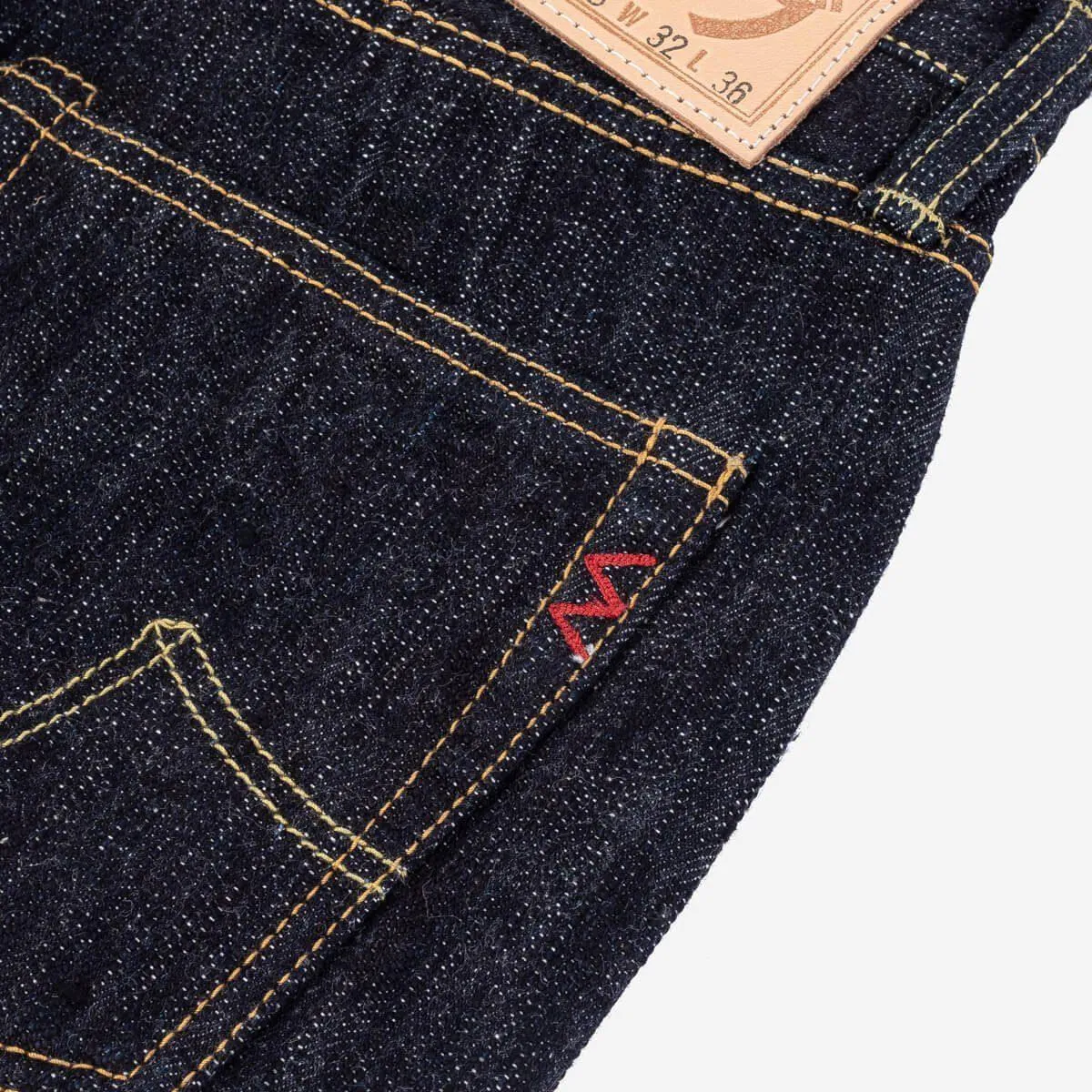 Iron Heart - IH-777S-SLB - 16oz Slubby Selvedge Denim Slim Tapered Cut Jeans - Indigo