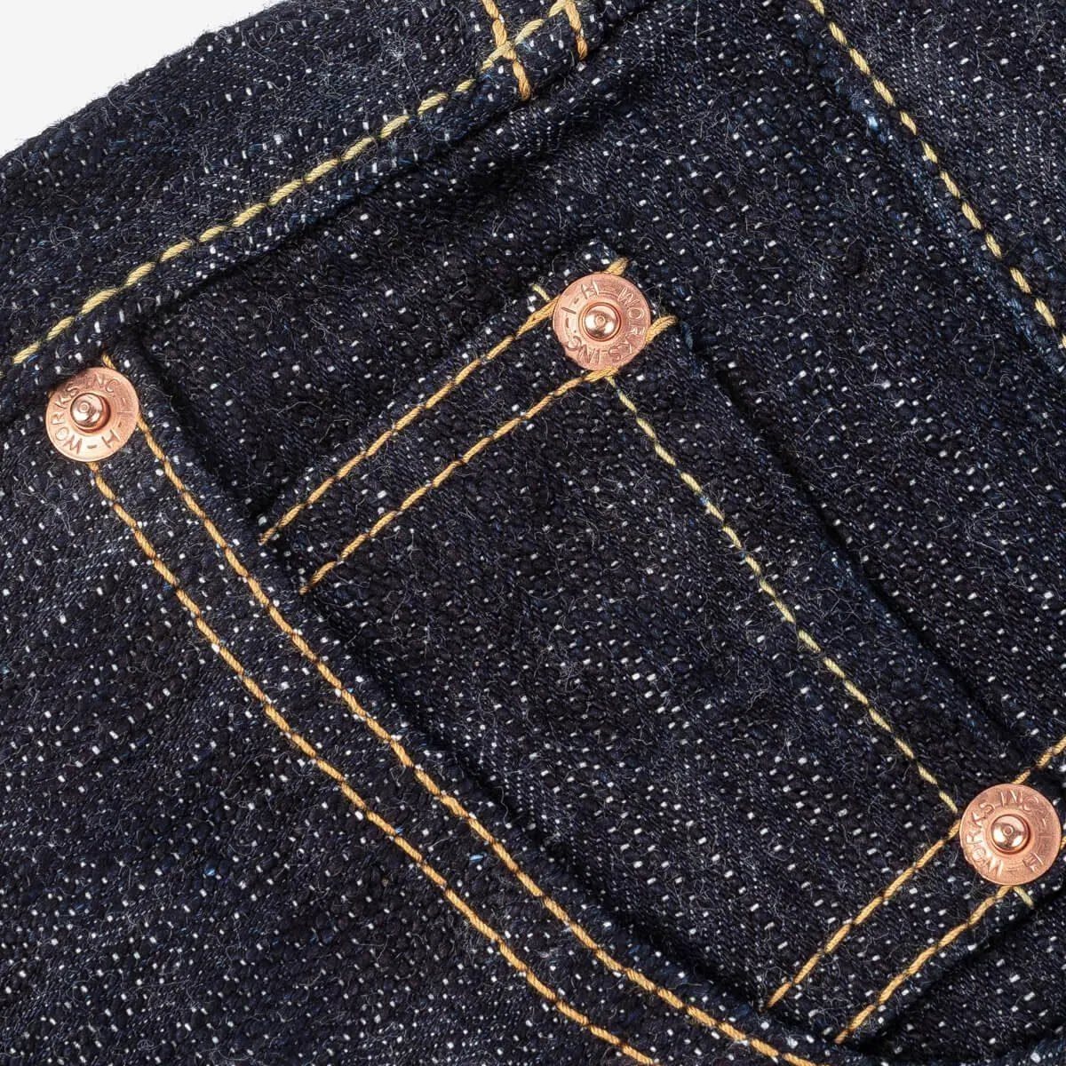 Iron Heart - IH-777S-SLB - 16oz Slubby Selvedge Denim Slim Tapered Cut Jeans - Indigo