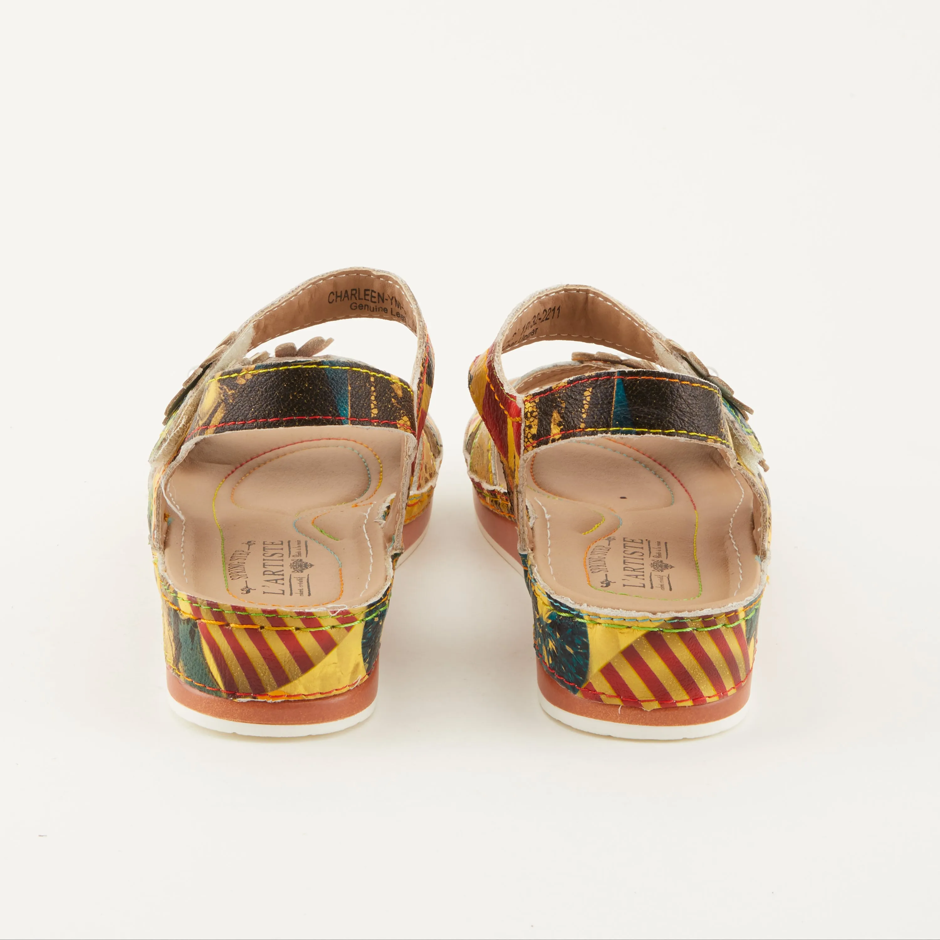 L'ARTISTE CHARLEEN ANKLE STRAP SANDALS