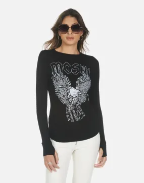 Lauren Moshi Mckinley Moshi Eagle Thermal Top