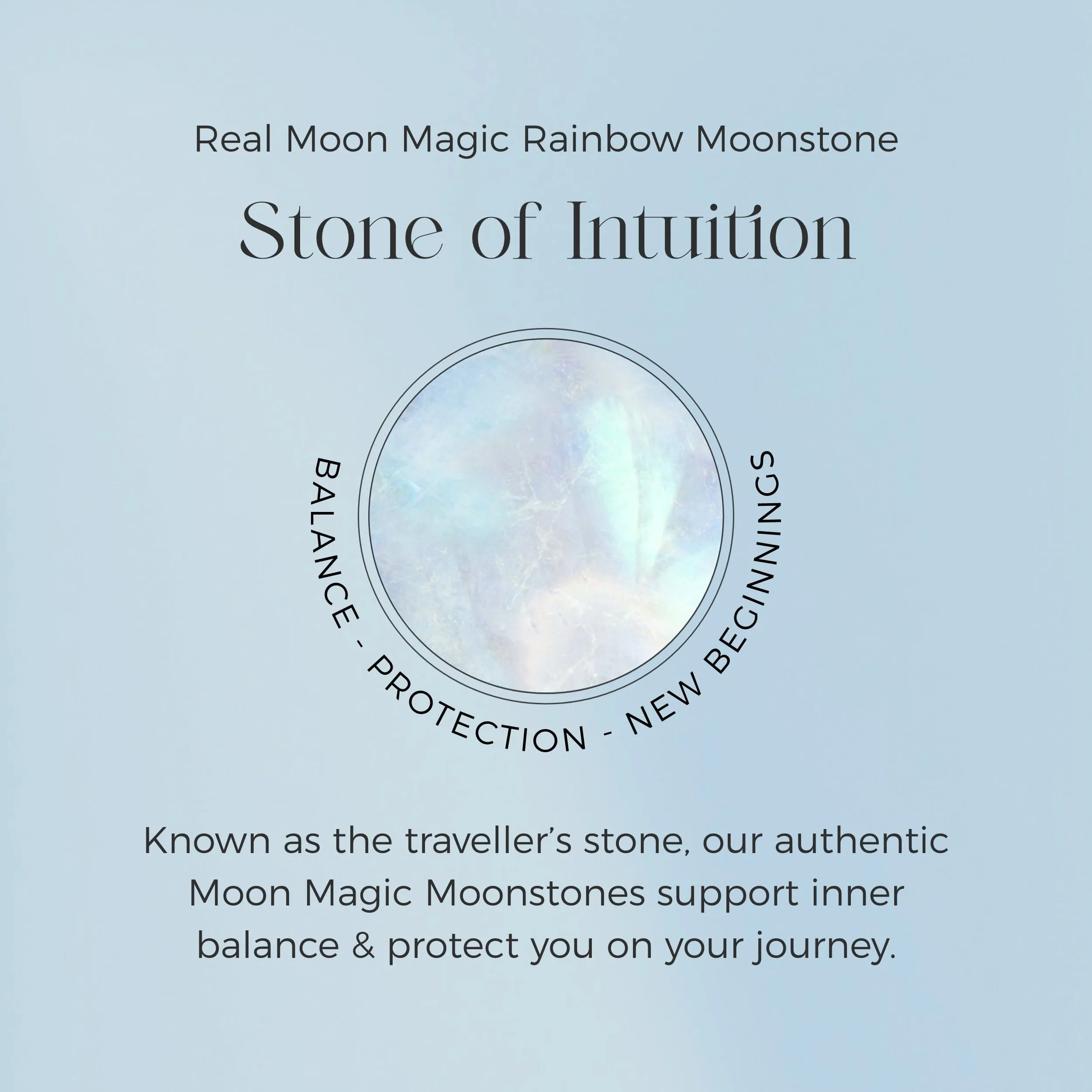 Moonstone Petite Round & Teardrop Studs