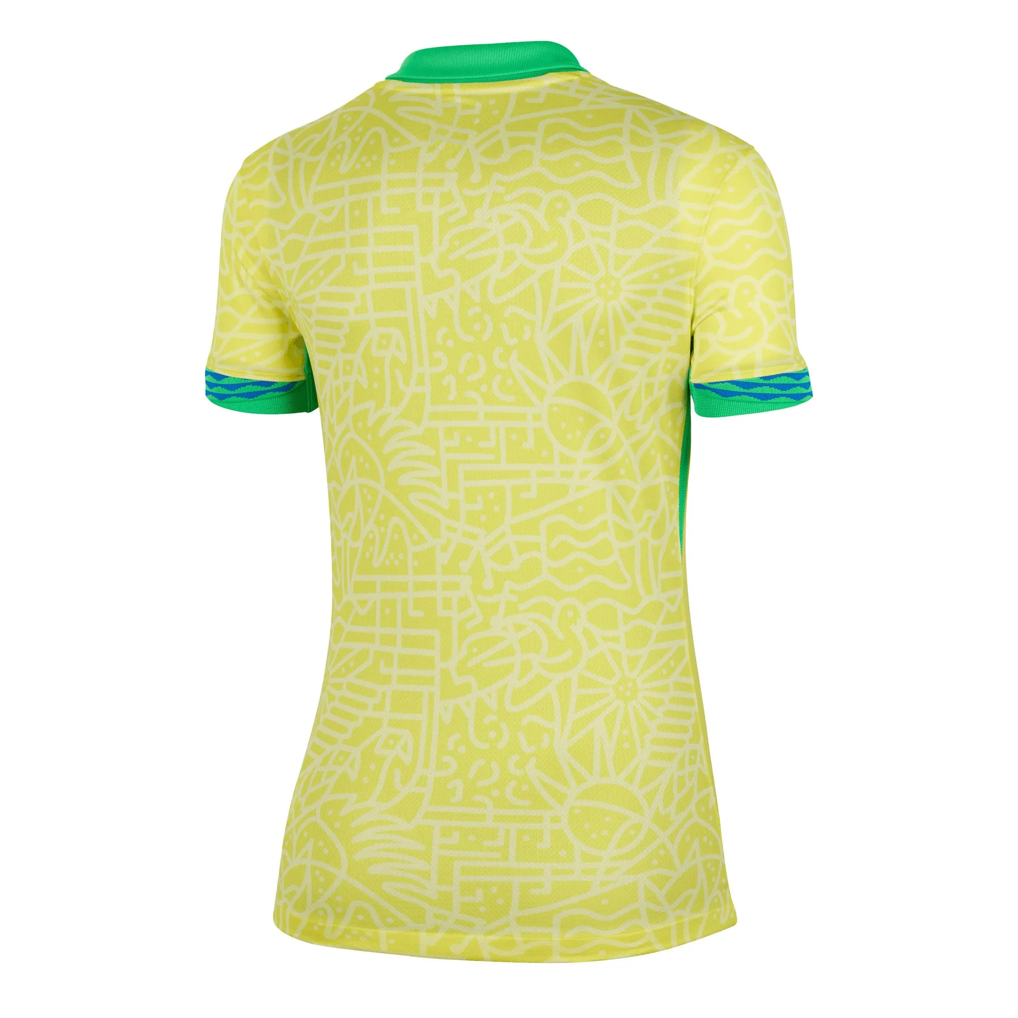 Nike Women's Brazil 2024/25 Home Jersey Yellow/Green