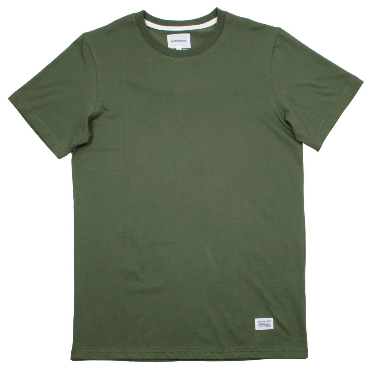 Norse Projects - Niels Basic T-shirt - Dried Olive