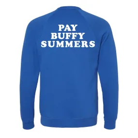 Pay Buffy Royal Blue - Crewneck