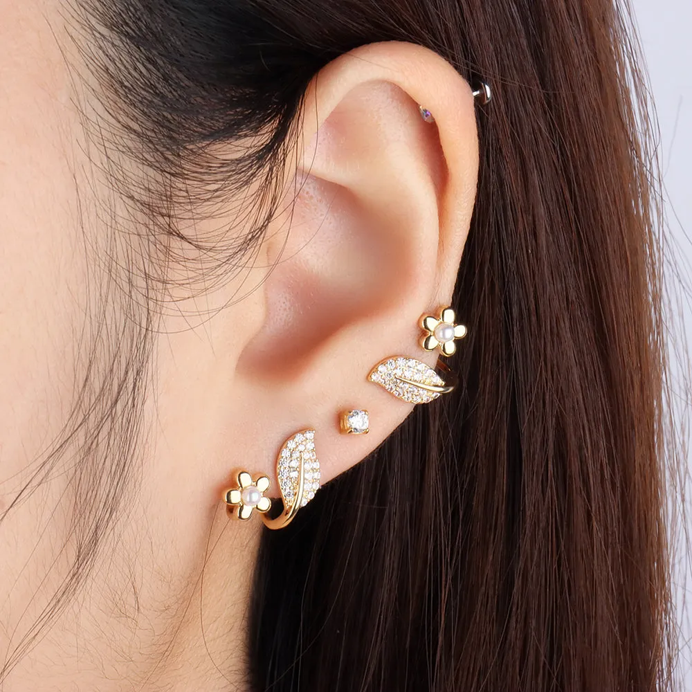 Pearl Garden Studs