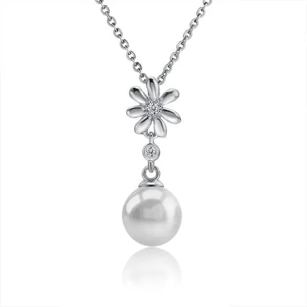 Pearl Wild Tiare Pendant