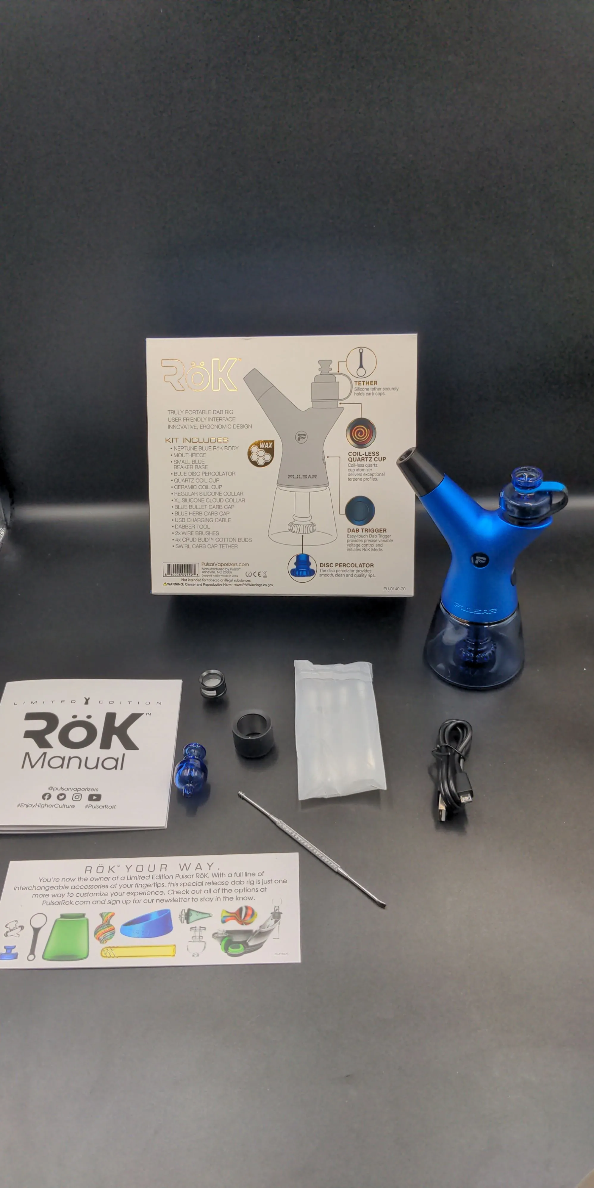 Pulsar RK Electric Dab Rig - Limited Edition - Neptune