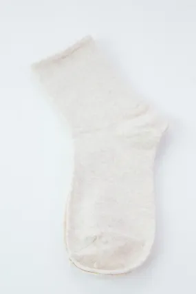 Reagan Classic Crew Sock, Oatmeal