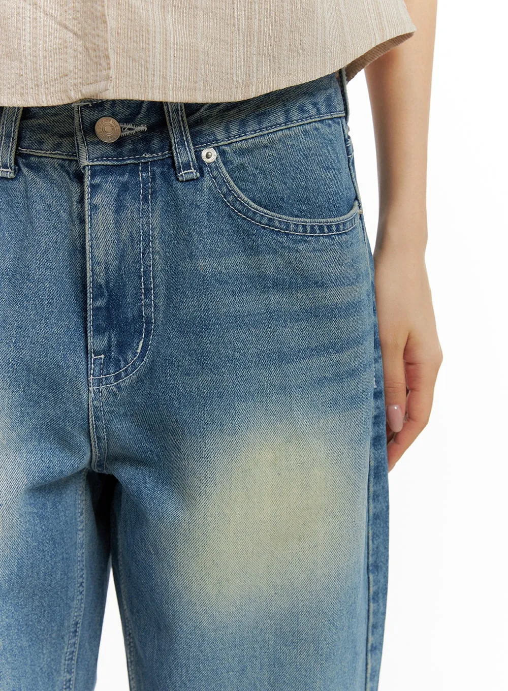 Recycled Washed Jeans (Unisex) CM425