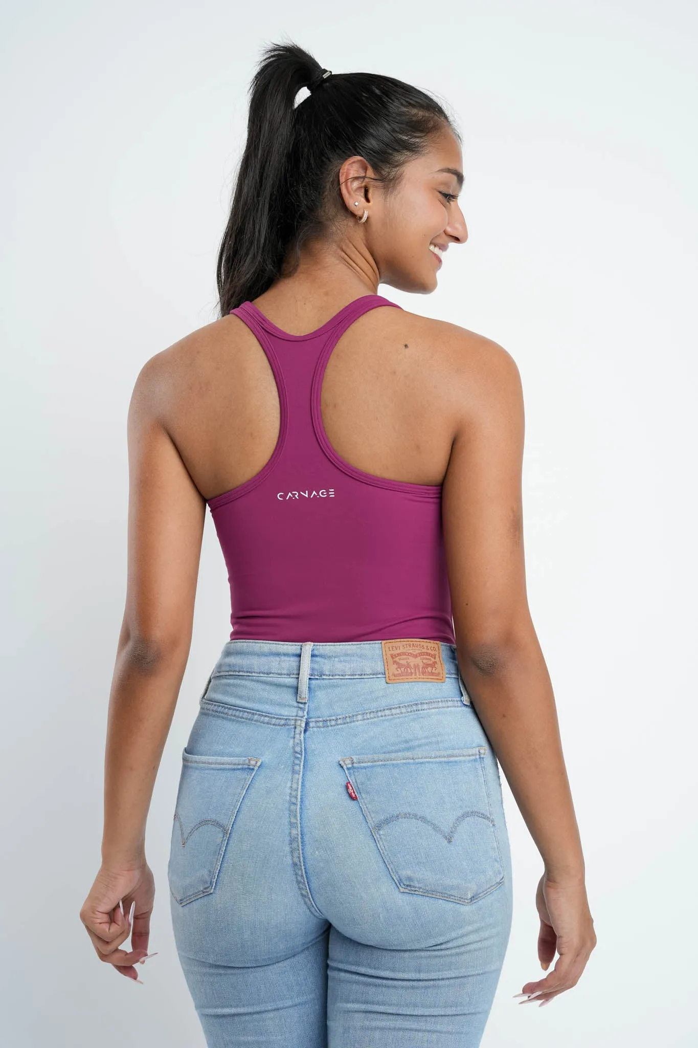 Refined Racer Back Bodysuit