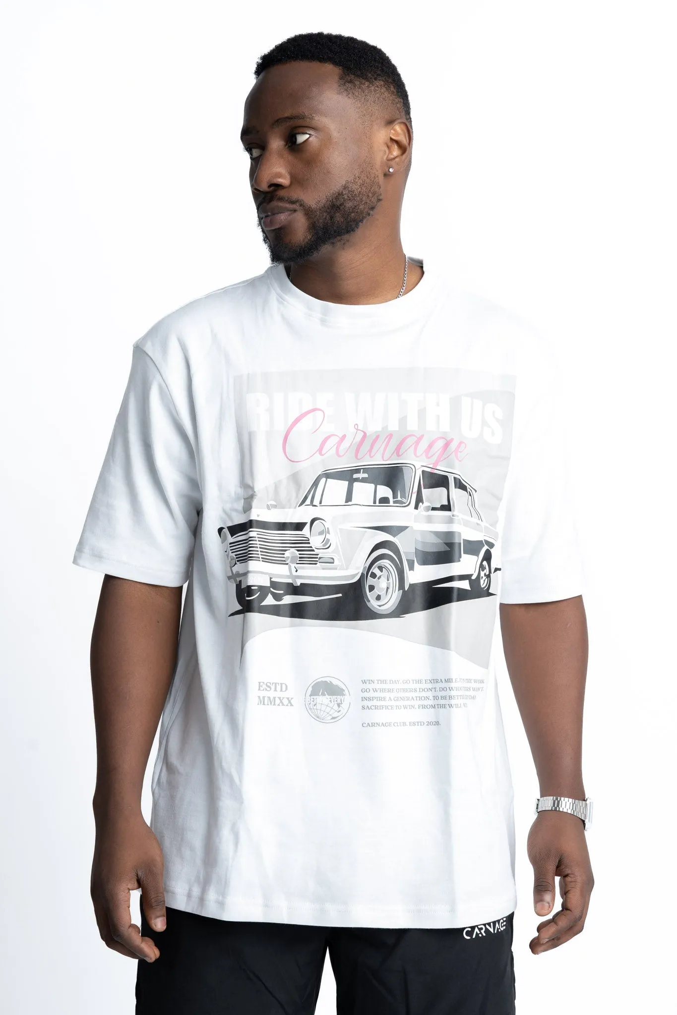 Ridewithus - Vintage Tee - Unisex