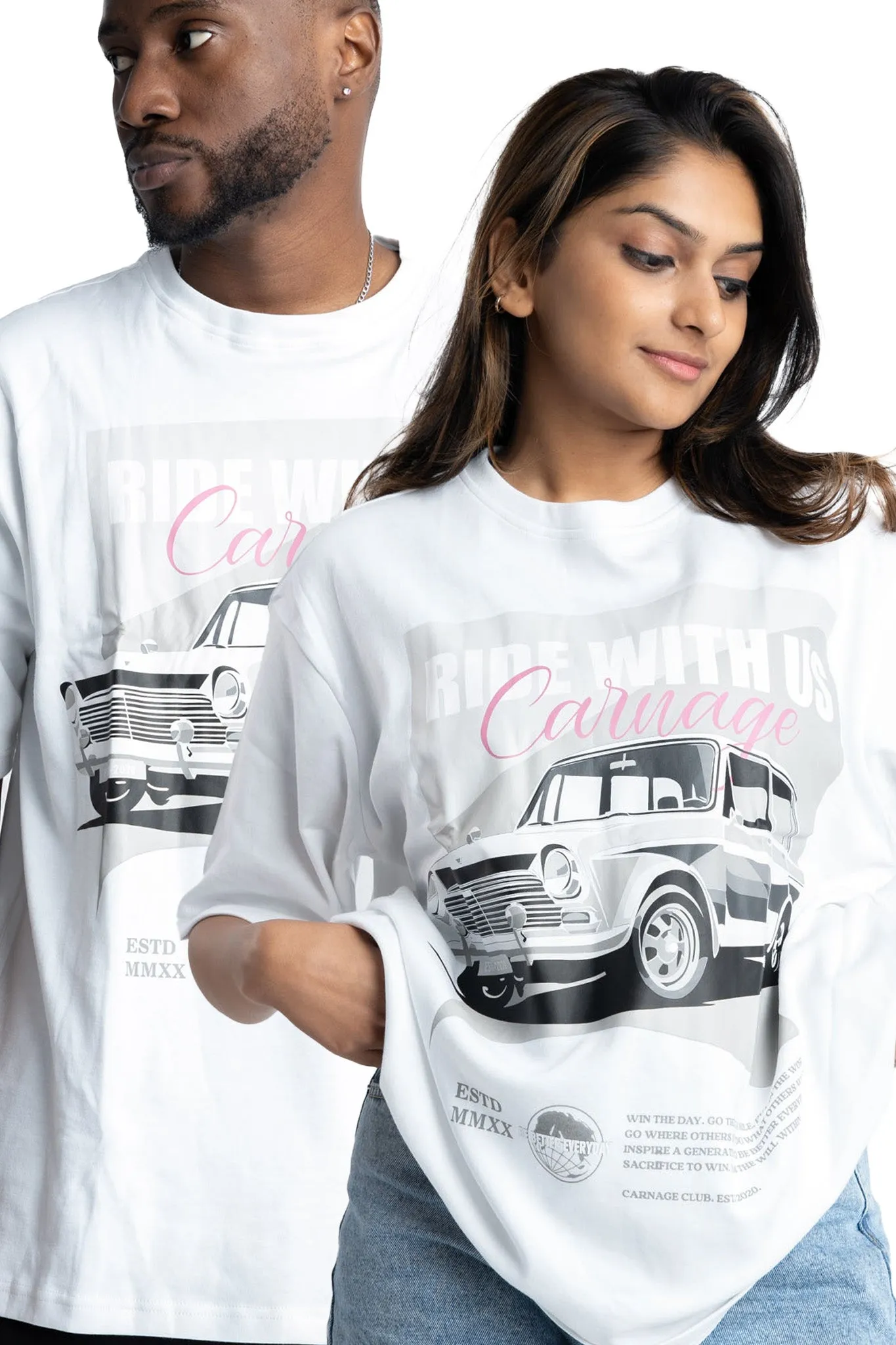 Ridewithus - Vintage Tee - Unisex