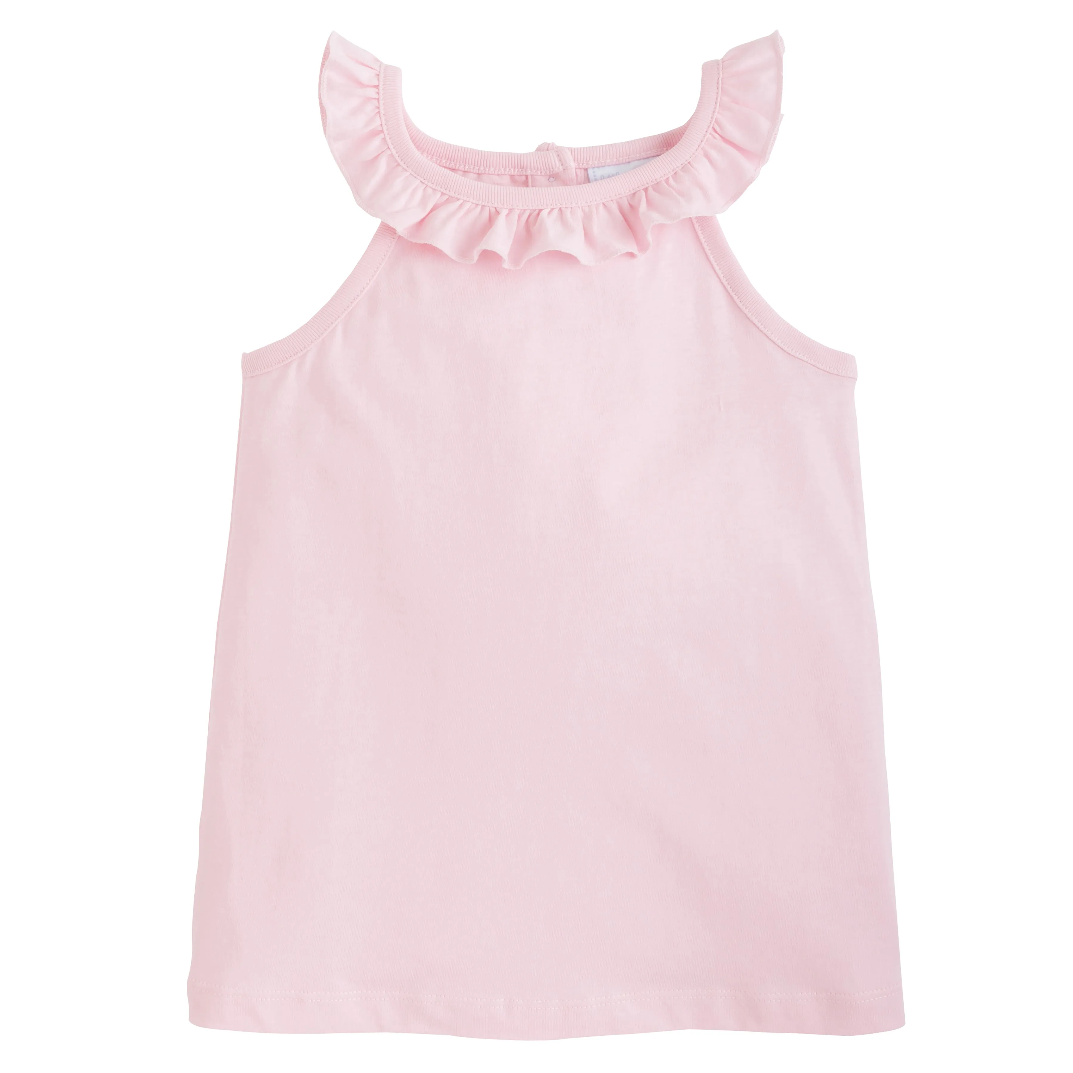 Ruffled Tank - Light Pink